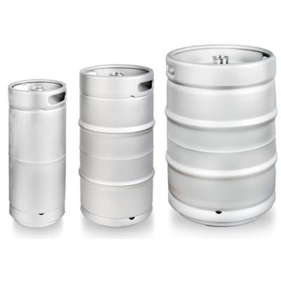 China Stainless Steel 5 L Slim Beer Pack 10 L 1/6 Barrel Empty 1/4 Barrel Beer Barrel Stretcher Keg 1/2 Barrel Us Standard Barrel Beer for sale