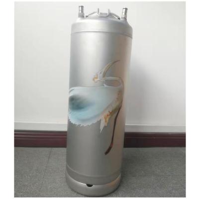 China Food Grade Factory Price 19L Ball Lock Home Brew Beer Corny Keg 304 Stainless Steel Corny Keg 304 Stainless Steel Kegs Soda Wine Barrel Ball Lock Keg for sale