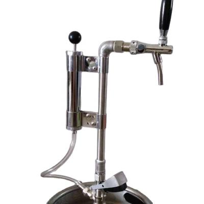 China Disposable Home Brew Handle Cooler Food Grade Dispensing Hand Pull All Grain Brewing System With Keg Dispenser Party Pump Beer for sale