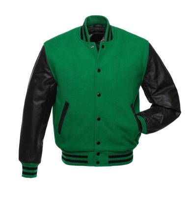 China Wholesale QUICK DRY OEM Men's Letterman Letterman College Blank Sports Wear Baseball Varsity Jackets for sale