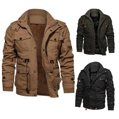 China Pilot Jacket Winter Warm High Quality Military QUICK DRY Thicken Fleece Jacket Men Plus Size for sale