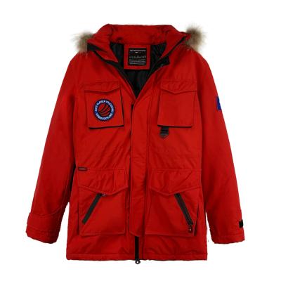 China Wholesale QUICK DRY China Custom Long Down Jacket Winter Jacket With Fur Collar For Men for sale