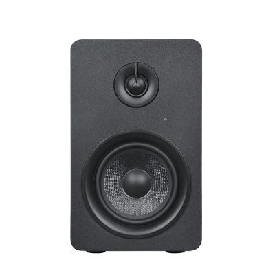 China HOME THEATER 2022 5 inch Woofer 100W Bass XLR TRS Home Studio Music Recording Lab Wooden Professional Powered Active Monitor Speaker for sale