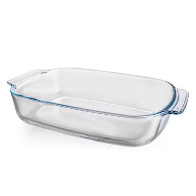 China High Quality Sustainable Hot Sales Borosilicate Bowl Dish Custom Bakeware Basics Non Stick 3 Pieces Bakewares Kitchen for sale