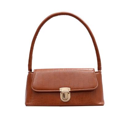 China New Design Ladies Bags 2023 Water Resistant Fashionable Korean Hot Selling Handbags PU Purse Shoulder Bag Simple Leather Messenger Bag For Women for sale