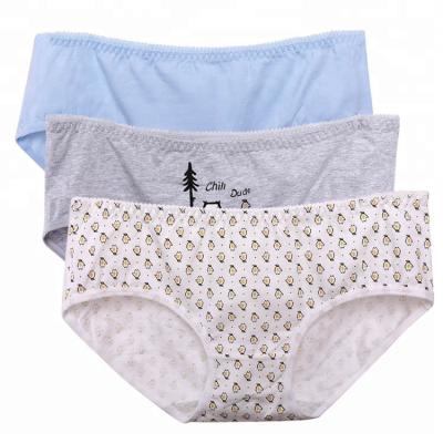 China Yiwu Cotton Women's Underwear Women's Breathable Custom Mature Sexy Panty Clips Mature Jockey Mujer Ropa Interior for sale