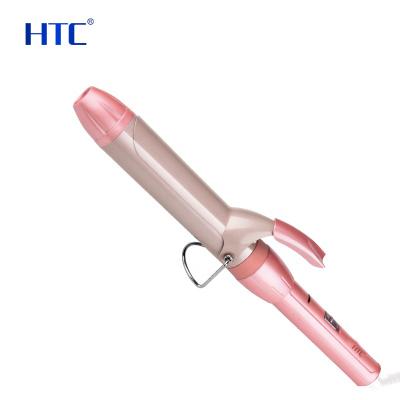 China HAIR CURLER HTC Magic Professional Rotating Hair Straightener Curler Hesitate Hair Curling 2 in 1 JK-7035L for sale