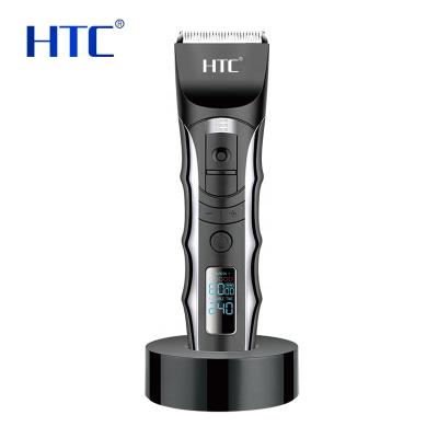 China Hotel HTC AT-150 Professional Electric Rechargeable Facial Hair Trimmer For Women Trimmer for sale