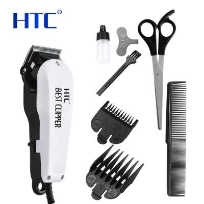 China Strong Power HTC Professional Hairdresser Hair Cutter Price Electric Attached Clipper CT-7108 for sale