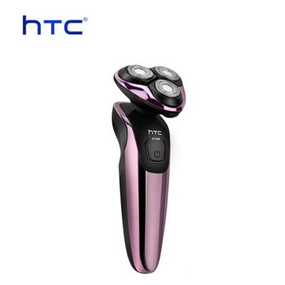 China Triple Blade HTC Electric Men's Beard Shaver For Mens Beard Epilator Man GT-638L for sale