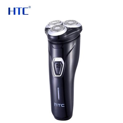 China Good quality Triple blade HTC razor 4d electric mini hair razor trimmer professional men razor triple blade GT-606BL for sale