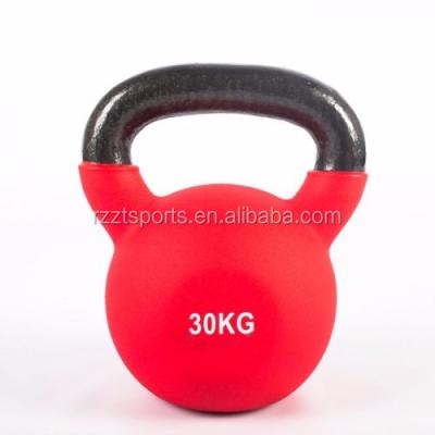 China Home Bodybuilding Or Gym 4kg 6kg 8kg 10kg Athletics Neoprene Coated Kettlebell for sale