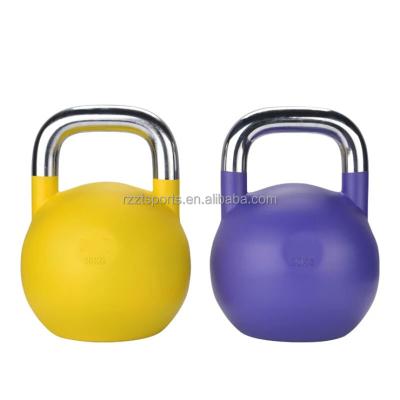 China Category Logo Color Weight Competition Steel Custom Cast Iron Top Kettlebell for sale