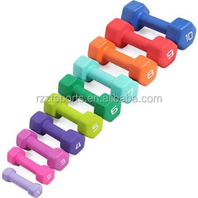 China Free Wholesale Premium Latex Body Power Exercise Neoprene Dumbbell for sale