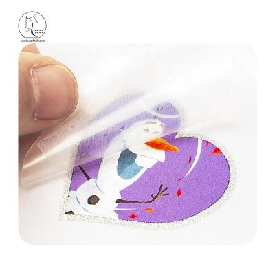 China Garment YunShang Custom Offset Screen Printing Plastisol Heat Transfer Sticker For T-shirt for sale