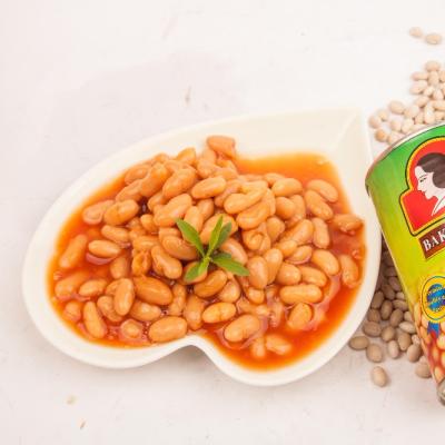 China Canned Can (Tinned) Vegetables Packaging Canned Beans Baked In ZiGui QuGu Tomato Sauce for sale