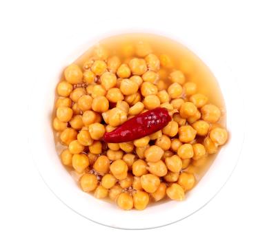 中国 Canned halal canned food from arab market popular canned chickpeas 販売のため