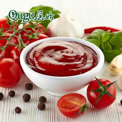 中国 High Quality Fresh Red 400g Canned Canned Tomato Sauce With OEM Brand 販売のため