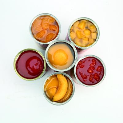 China Canned Fresh New Season Organic Fruits In Light Syrup 3000g for sale