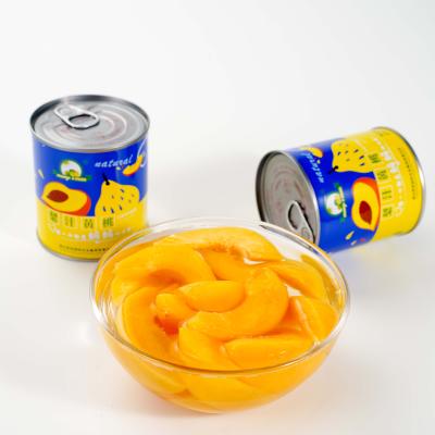 China Canned regular and irregular fruit yellow slice canned in peach tin Te koop