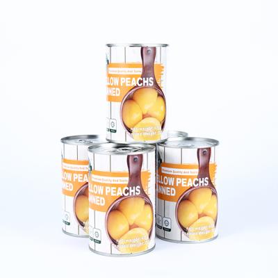 中国 New Canned Culture Canned Yellow Peach In Syrup 14-17% Factory Price 販売のため