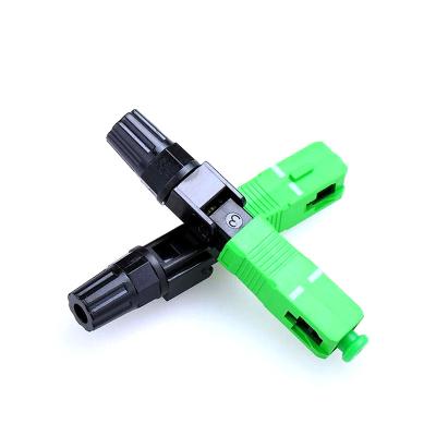 China Hot Sale SC/APC Ftth Field Assembly Gateway High Low Temperature Test Fiber Optic FTTH Fast Connector for sale