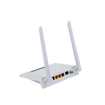 China Support Network Single Gpon Epon Xpon Onu Indoor Fiber Optic Router 1g1f+wifi+catv+pots and dual mode for sale