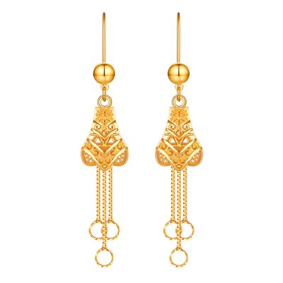 China Office/career gold plated earrings for sale