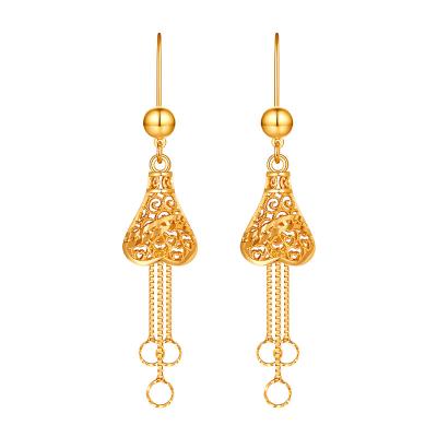 China Office/career gold plated earrings for sale