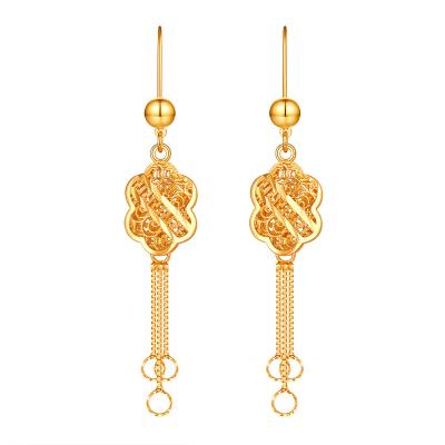 China Office/career gold plated earrings for sale