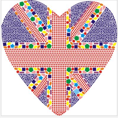 China Flatback Trendy Heart UK Rhinestones Sticks Heat Transfer High Quality Fast Delivery From China For Apparel for sale