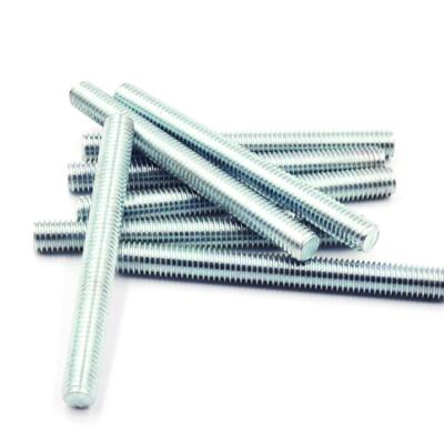 China ZINC Threaded Bar , Grade 4.8 Galvanized Carbon Steel gi Stud Threaded Rod for sale