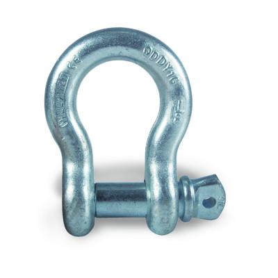 China Heavy Industry Screw Pin D Shackle D Type Galvanized European High Quality Riggings M20 M25 16MM Carbon Bags Bend Steel Automotive Heavy Surface for sale