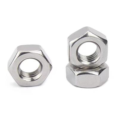 China Super Cheaper Heavy Industry September Price DIN934 Hex Nut Carbon Steel Nut M6-M24 Black Nut for sale