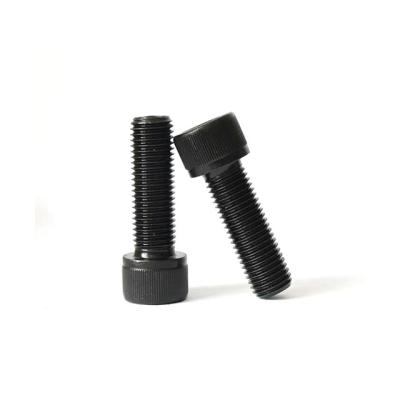 China General Industry Hot Selling High Strength Anodized Blackened Cylindrical Hexagon Socket Head Bolts for sale