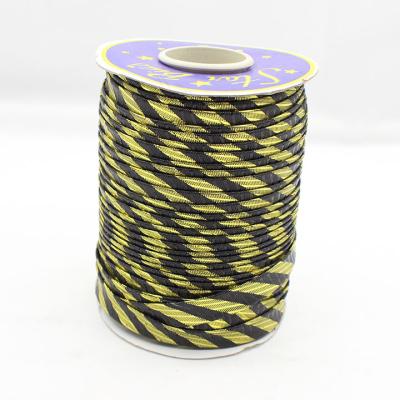 China Other Width 1.5cm Custom Double Ply Tape Glitter Bias Bias Binding Custom Gold Tape for sale