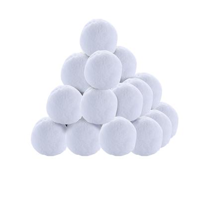 China DIY Fighting Indoor Craft Indoor Game No Slush Polypropylene Pompom Snowball For Kids Adult Snowfighting Game for sale