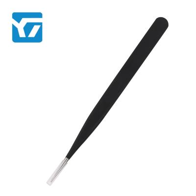 China Stainless Steel Professional Exquisite Electrophoresis Tweezers Eyebrow Process Tweezers Trim Watch Electronic Accessories Custom OEM for sale