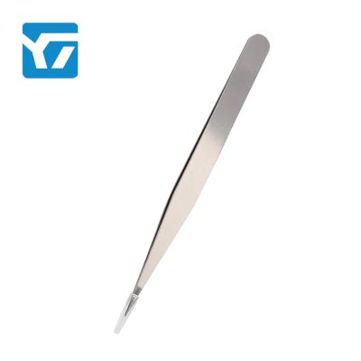 China Newest Tweezers Eye Anti-Static Eyebrow Tweezers Anti-Static Beauty Trimming Repair Tool Kit Custom OEM Steel for sale