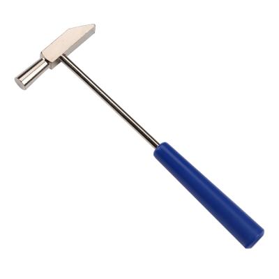 China High Quality Professional Metal Universal Hammer, Mini Universal Blue Plastic Handle Hammer Watch Tool for sale