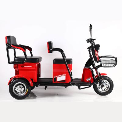 Κίνα Passenger 48V 500W 12Tube Anti-theft 3 Wheel Electric Tricycle for Two Passengers with Support Voice Prompts προς πώληση