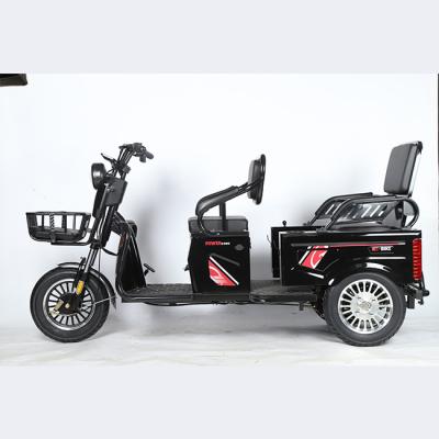 중국 Passenger 48V 500W 12Tube 3 Wheels Electric Tricycle For Two Passengers Safe And Comfortable 판매용