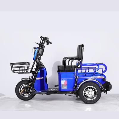 중국 Passenger 48V 500W 12 Tube 3 Wheels Electric Tricycle With Oversize HD Display For 2 Passengers 판매용