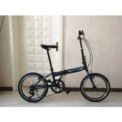 Cina Steel Folding Bike 20 Inch Iron P8 Brazil Style Folding Bike , Rear 7 Speed in vendita