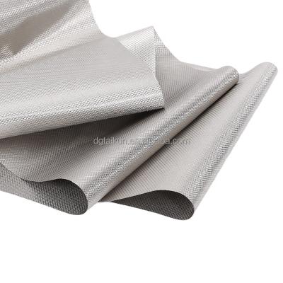 China TK-LX-095D 1100mm Diamond Diamond EMF EMC Metallic Anti-Radiation Conductive Cloth For Garment Lining for sale