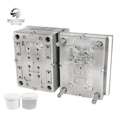 China Custom Container Mold Maker Design Steel PP Metal Box Plastic Injection Molding Aluminum Container Mold Maker for sale