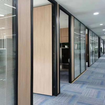 China 2023 Modern Aluminum Extrusions Shop Room Divider Office Partition 6063 Glass Office Partition Walls T5 T6 Manufacturer for sale