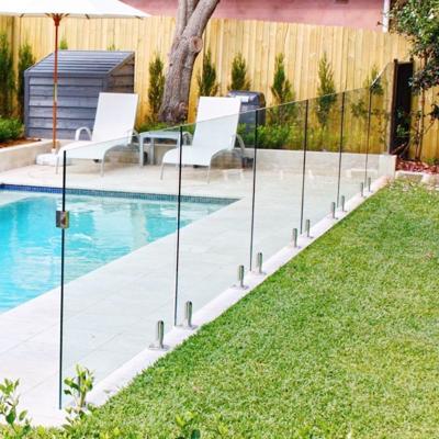 China Good Quality Modern Glass Panel Swimming Pool Fencing For Swimming Pool for sale