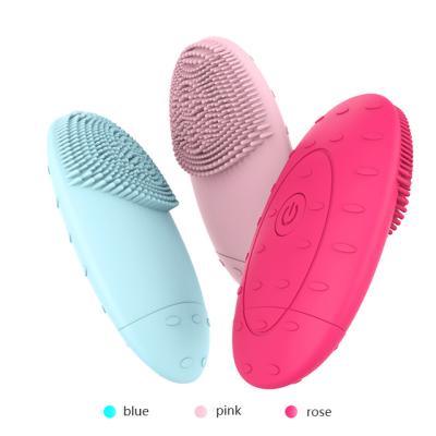 China Portable Anti-Puffiness Cleansing Instrument Small Deep Clean Sonic Beauty Facial Cleansing Instrument Face Skin Care Massager for sale