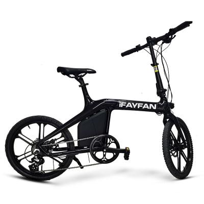 China Mini Carbon Fiber Electric Bike 36v 350W 500w Motor City Electric Bike for sale